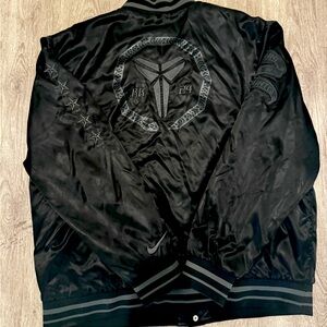 RARE Kobe Bryant Satin Bomber Jacket “Hunt or be Hunted”